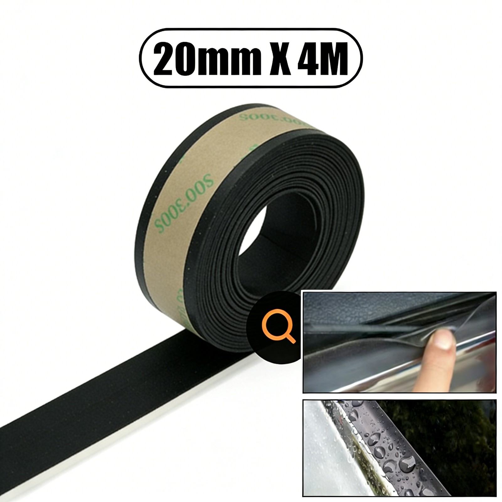 New！ 4M Universal Rubber Seal Strip Edge Trim for Car Door Window Guard