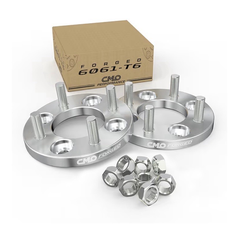 CMO Performance 4x100 to 4x114.3 Forged 6061-T6 15mm Adapters Honda Mazda CMO Performance 4x100 to 4x114.3 Forged 6061-T6 15mm Adapters Honda Mazda