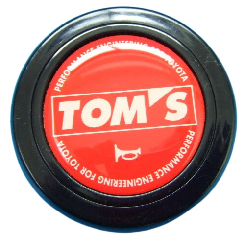 TOM\'S Steering Wheel Horn Button Toyota Racing SW20 JZA70 JZA80 AE86 AE101 JDM