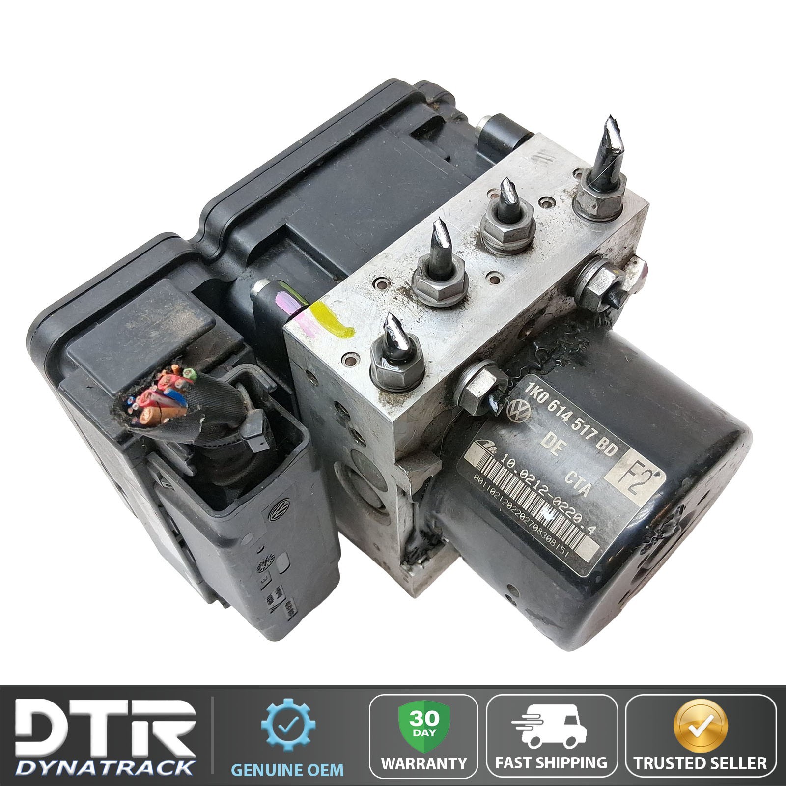 2009 Volkswagen Jetta Golf ABS Anti Lock Brake Pump Assembly 1K0 614 517 BD 2009 Volkswagen Jetta Golf ABS Anti Lock Brake Pump Assembly 1K0 614 517 BD