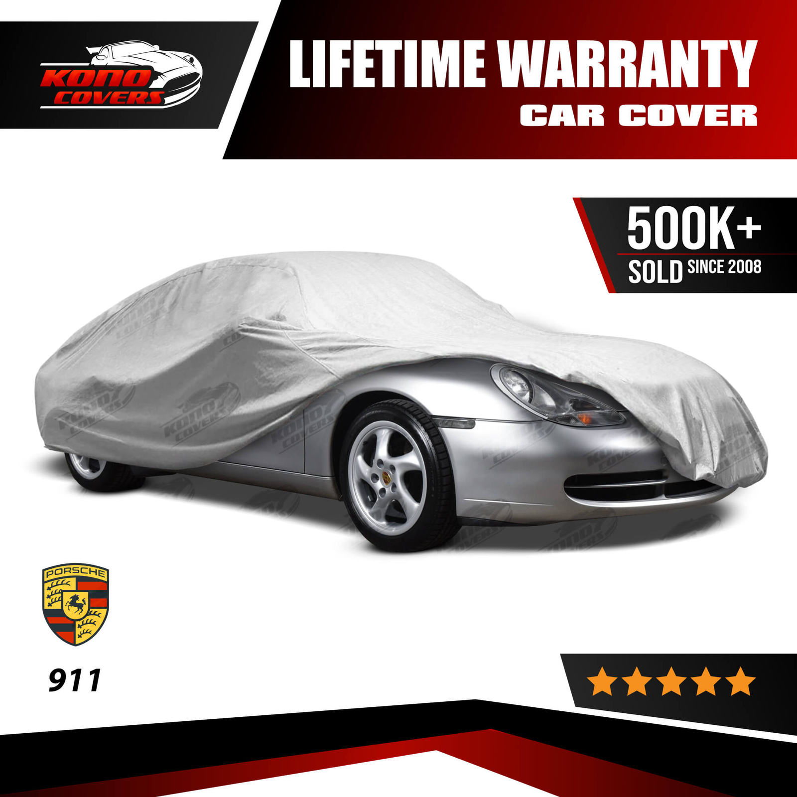 Porsche 911 996 Carrera S 4 4S Targa Turbo 4 Layer Car Cover 1998 1999 2000 2001