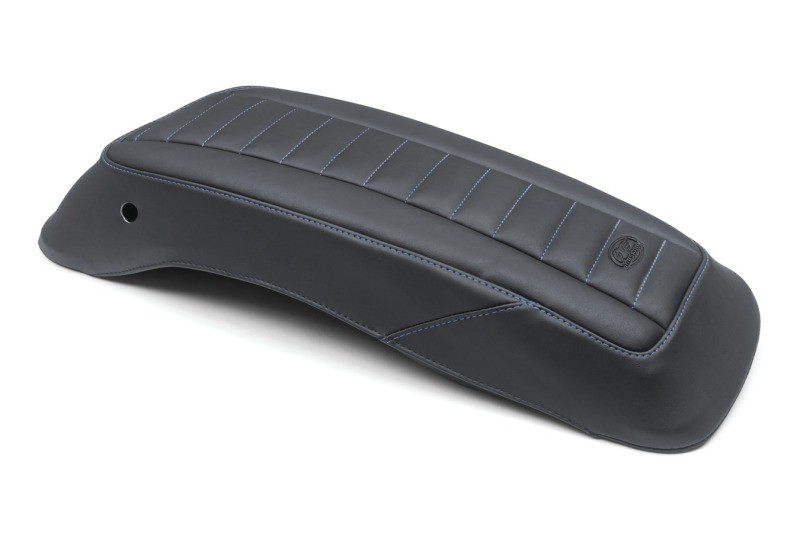 For Mustang 14-23 HD FL Touring Saddlebag Lid Covers (Pair) Deluxe - Black W/ For Mustang 14-23 HD FL Touring Saddlebag Lid Covers (Pair) Deluxe - Black W/