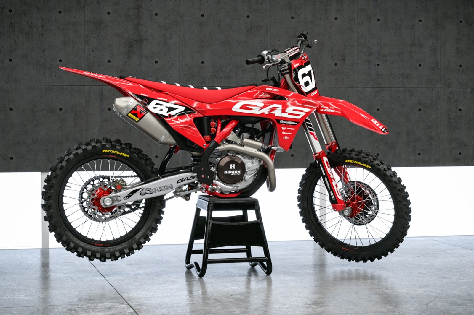 Fits GASGAS EC125/250/350/450 MC125/250/350/450 2021 2022 2023 GRAPHIC KIT decal