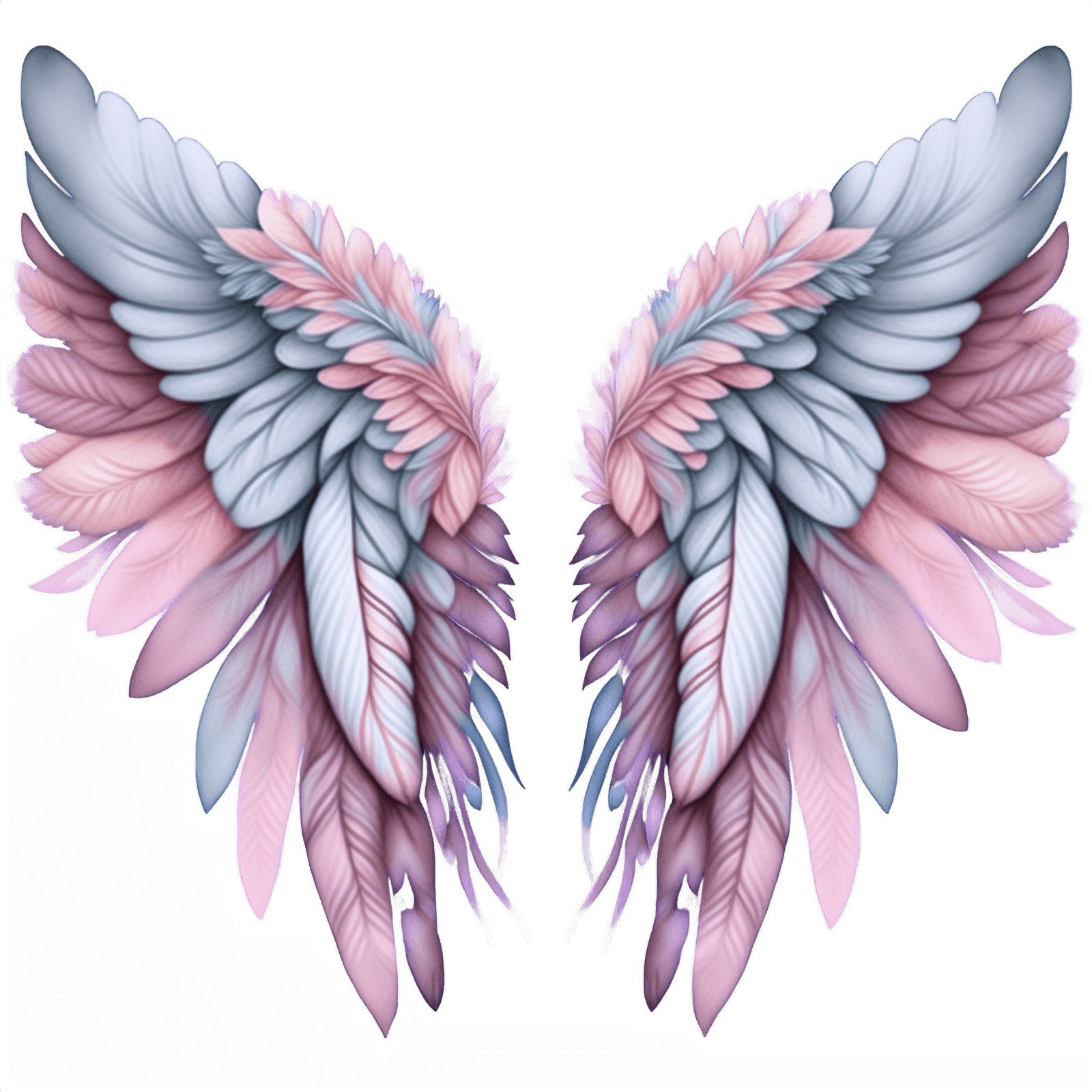 Wings Phone Sticker ( 2 Inch) Beautiful Angel Wings Represent Love Wings Phone Sticker ( 2 Inch) Beautiful Angel Wings Represent Love