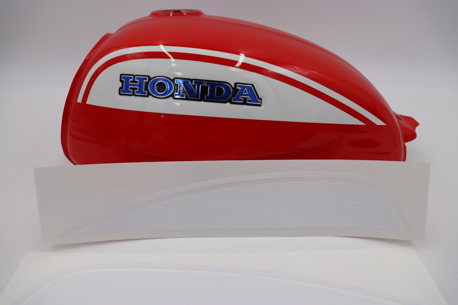 1971 Honda SL70 K0 Fuel Tank Decal Set (White Decals Only) 1971 Honda SL70 K0 Fuel Tank Decal Set (White Decals Only)