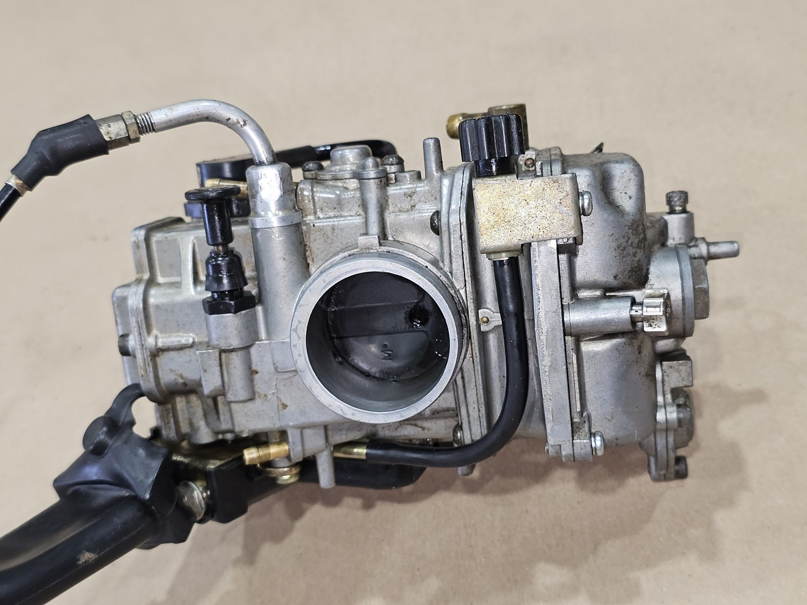 2001 Yamaha WR426F WR 426F Carburetor Carb Keihin FCR Throttle Cables OEM