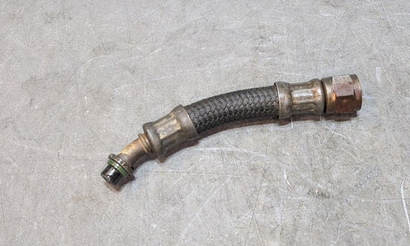 Honda XR600R Crankcase Oil Line Hose B 1988-2000 Honda XR600R Crankcase Oil Line Hose B 1988-2000