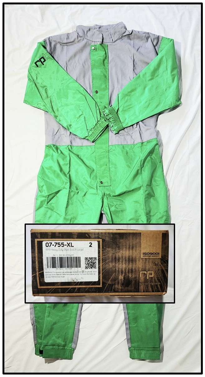 Rpb Blast Suit XL- Brand New in box. Rpb Blast Suit XL- Brand New in box.