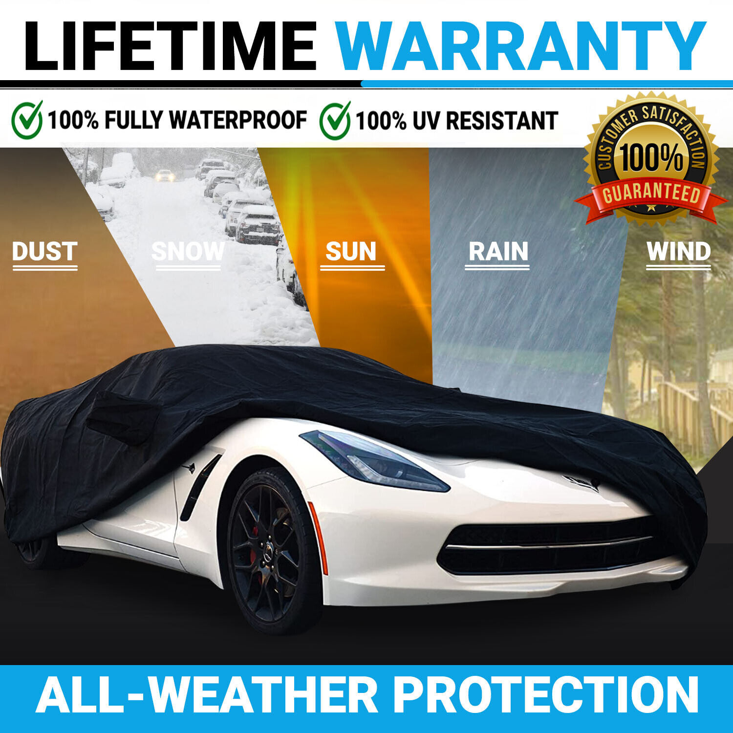 Premium Custom Car Cover For 2010 2011 2012 2013 2014 Cadillac CTS CTS-V wagon