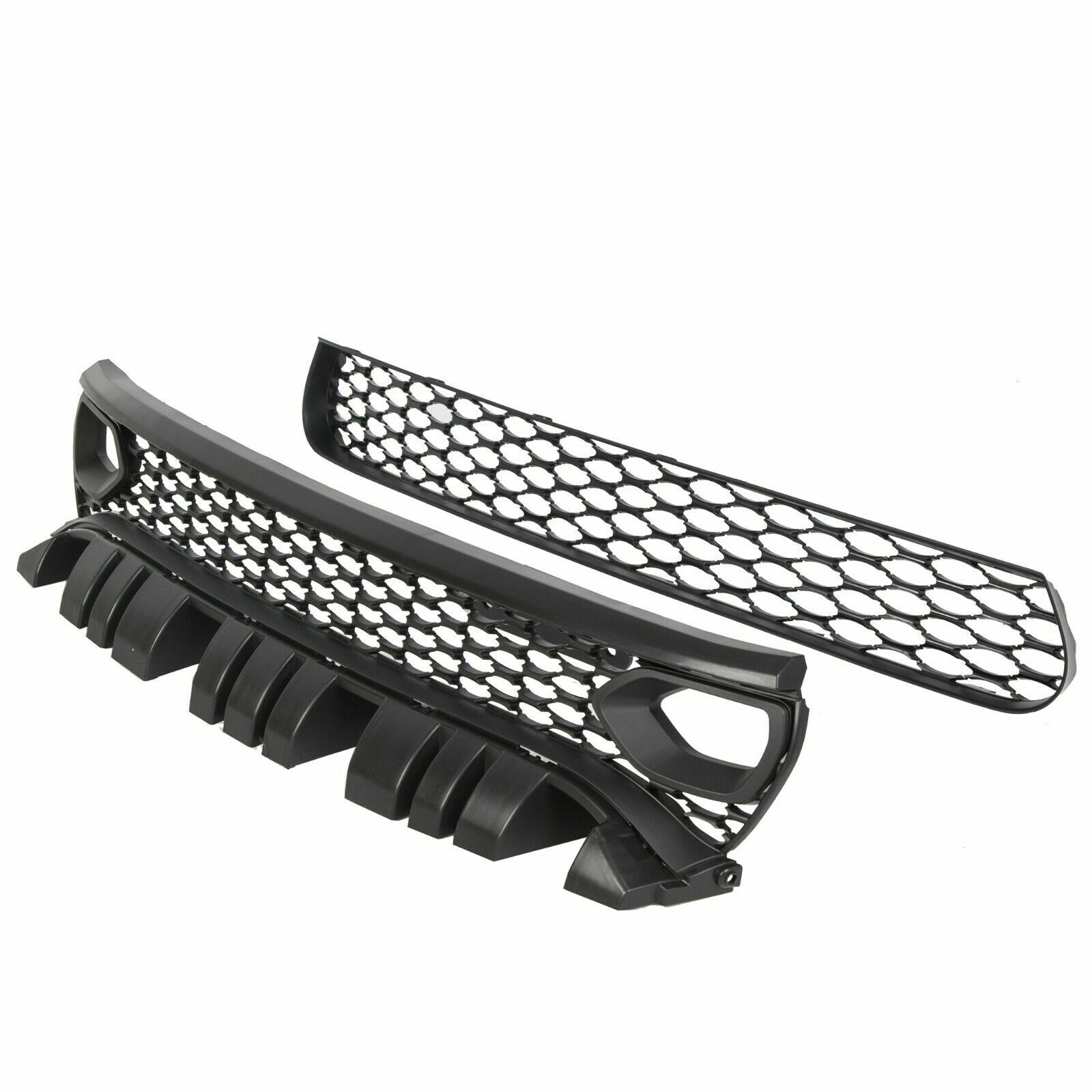 For 15-23 Dodge Charger RT SCAT PACK SRT Style Front Grille Set W/ AIR DUCT