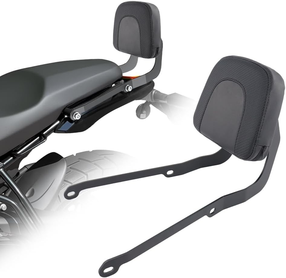 Passenger Backrest Royal Enfield Guerrilla 450 2024-2026 Bolt-On Simple Install Passenger Backrest Royal Enfield Guerrilla 450 2024-2026 Bolt-On Simple Install