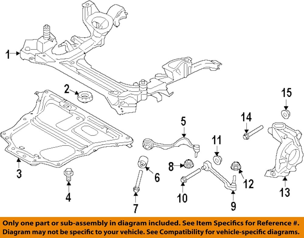 BMW OEM 13-26 320i xDrive Suspension Components-Skid Plate Bolt 31106858433