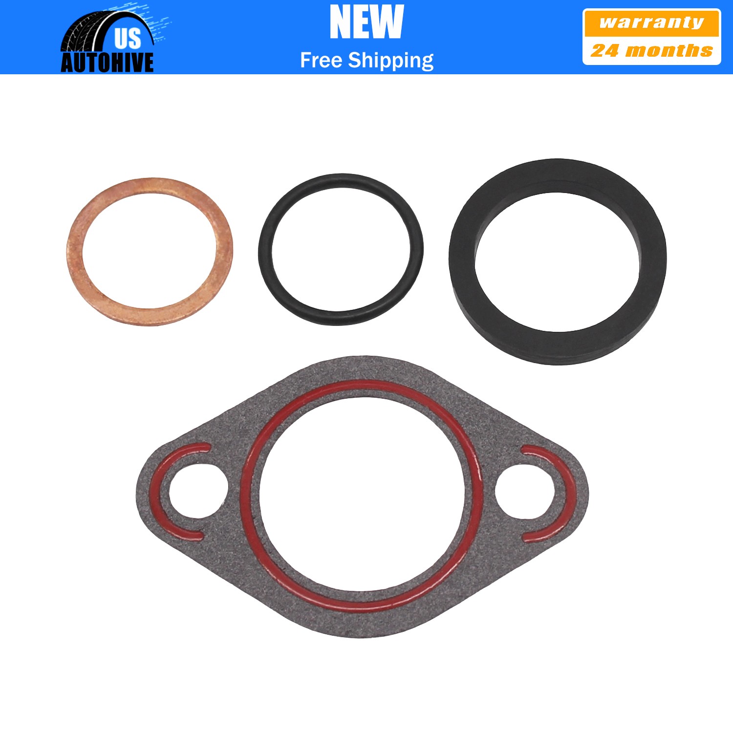Oil Pan Gasket Transfer Tube Oring Kit for Cummins NT855 N14 67946 157551 302984