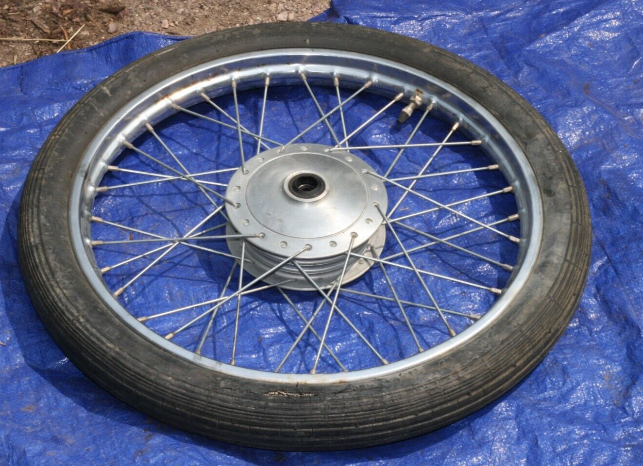 1965-69 HONDA S65 SPORT 65 OEM FRONT  RIM TIRE   (SEE BELOW)