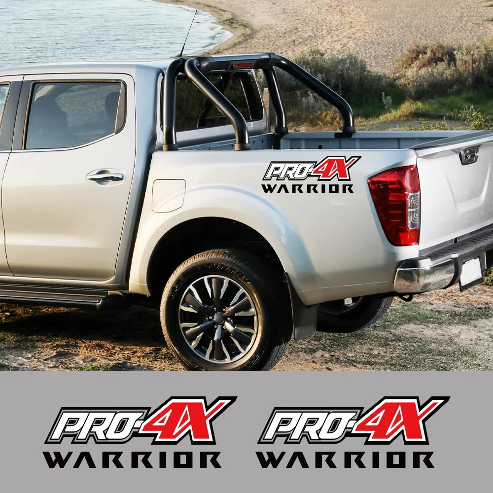 Aftermarket Pro-4X Rear Bed Side Decal for Nissan Navara Warrior / SL / ST | Vin Aftermarket Pro-4X Rear Bed Side Decal for Nissan Navara Warrior / SL / ST | Vin