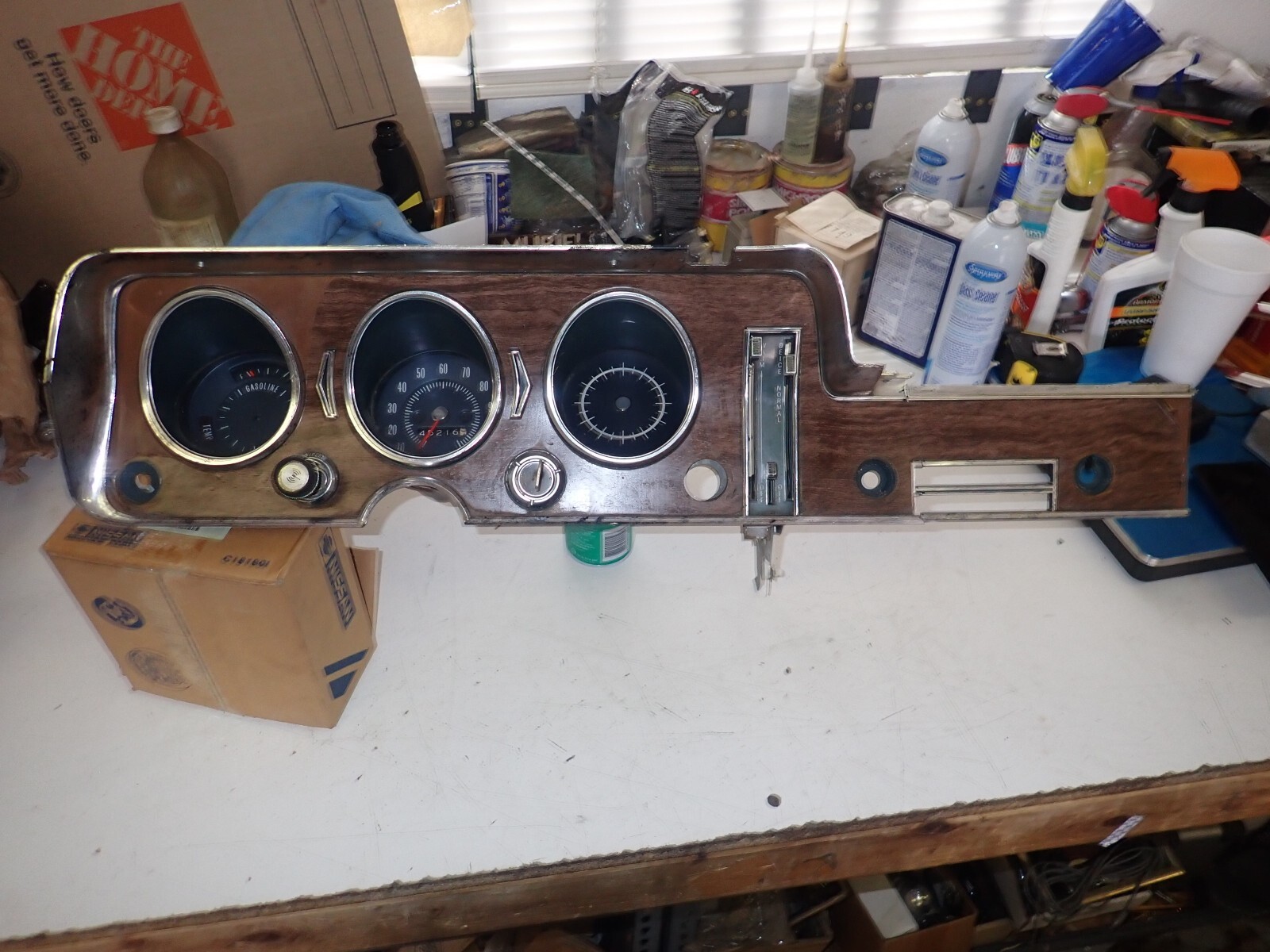 1968 Pontiac GTO Lemans Dash Panel Instrument Cluster Speedometer / Gauges + + 1968 Pontiac GTO Lemans Dash Panel Instrument Cluster Speedometer / Gauges + +