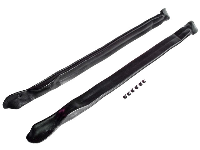 1971-1975 Pontiac Catalina, Grandville convertible new A pillar post seals, pair