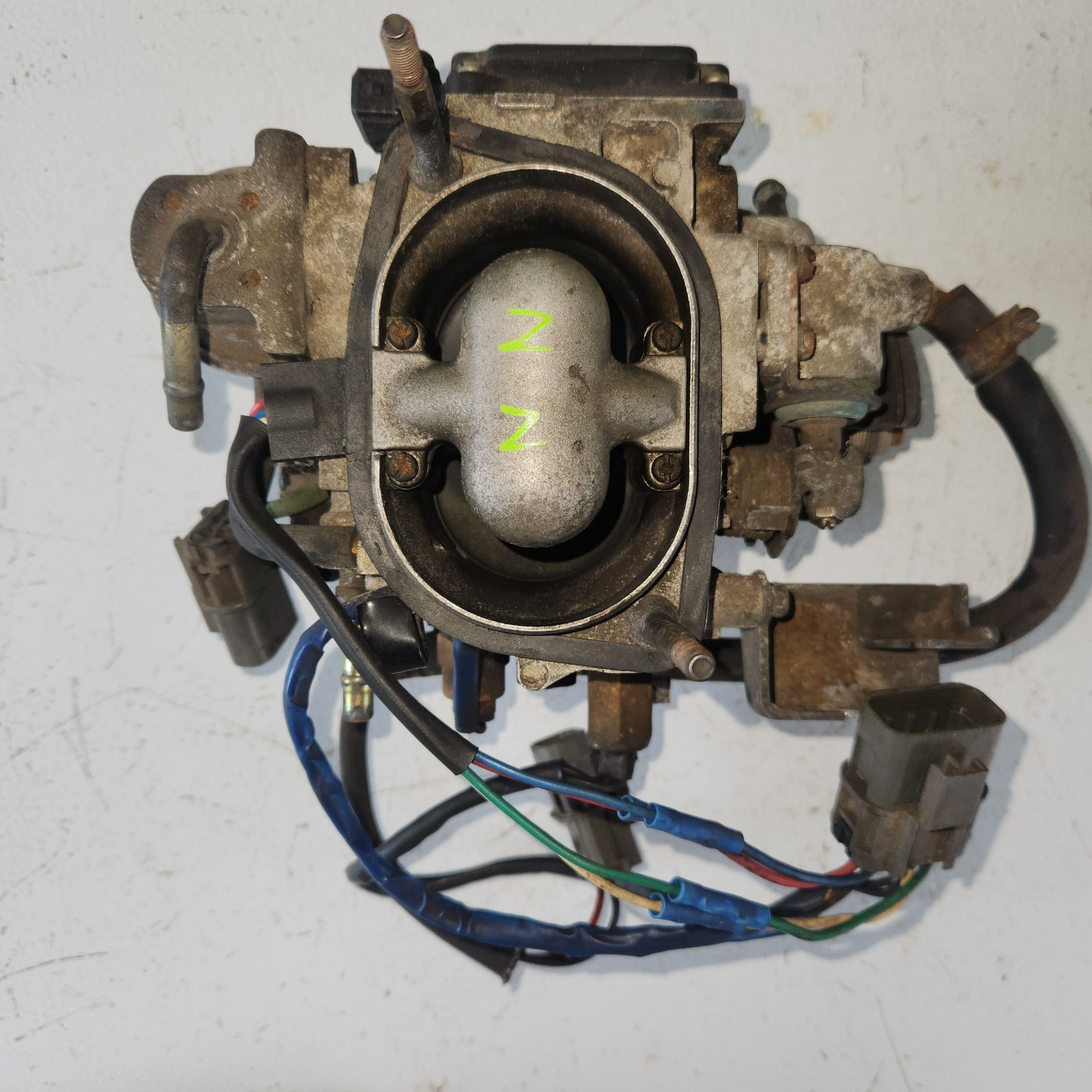 1986-1989 Nissan Pathfinder D21 V6 3.0L Hard Cruise control Throttle Body TBI 1986-1989 Nissan Pathfinder D21 V6 3.0L Hard Cruise control Throttle Body TBI