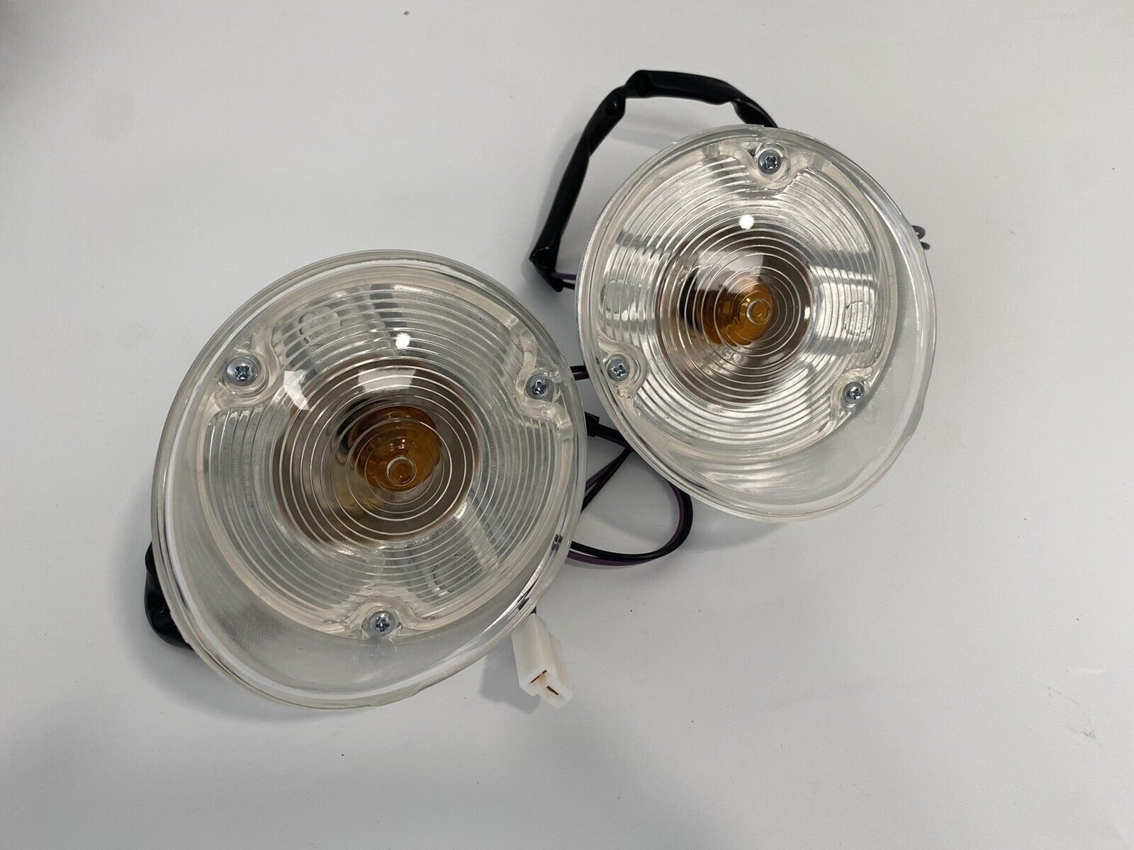 1969 Camaro Standard Clear Parking Lamp Lens Assembly Pair