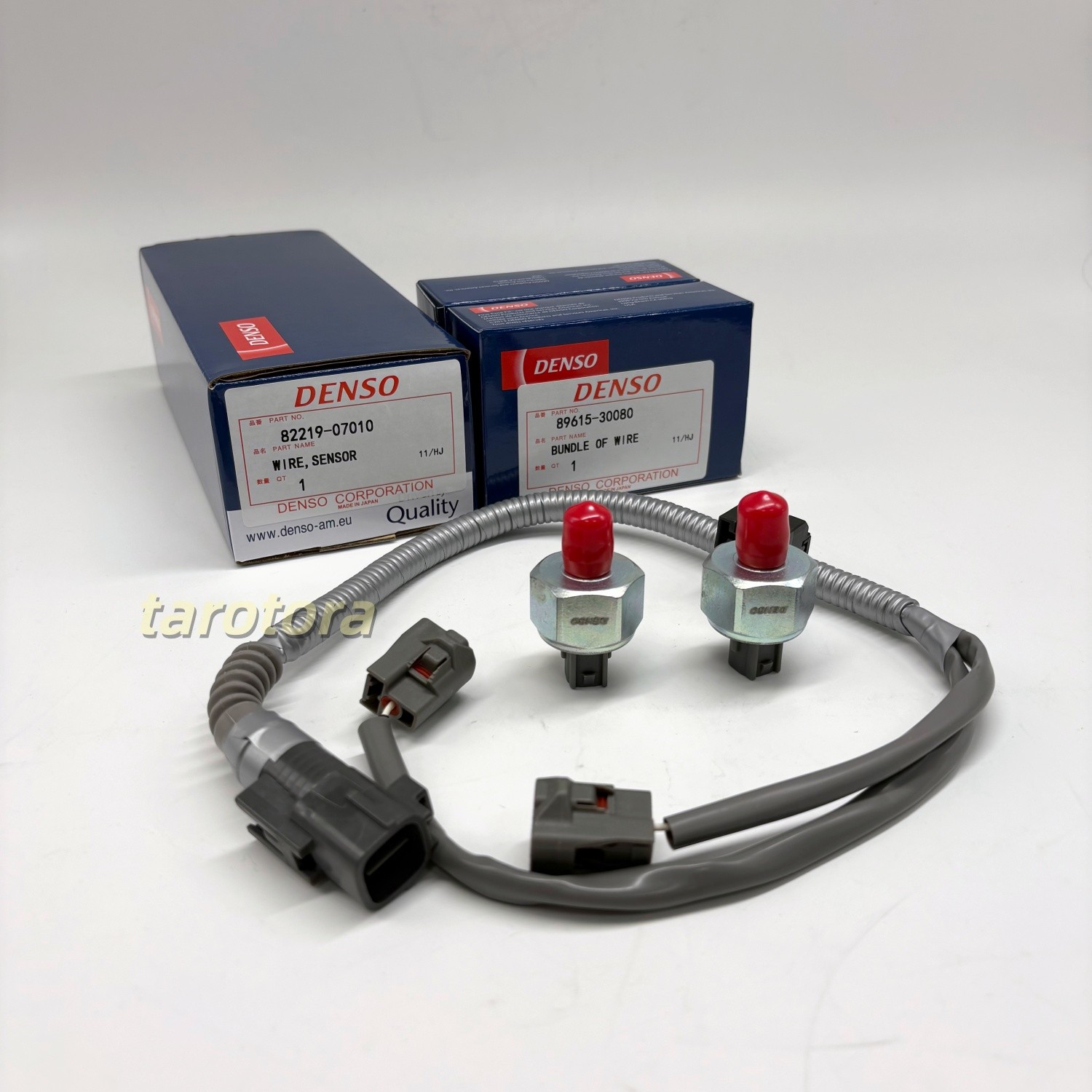 DENSO 2x Knock Sensor 89615-30080 For LS430 SC430 RAV4 LEXUS GS43 SOLARA
