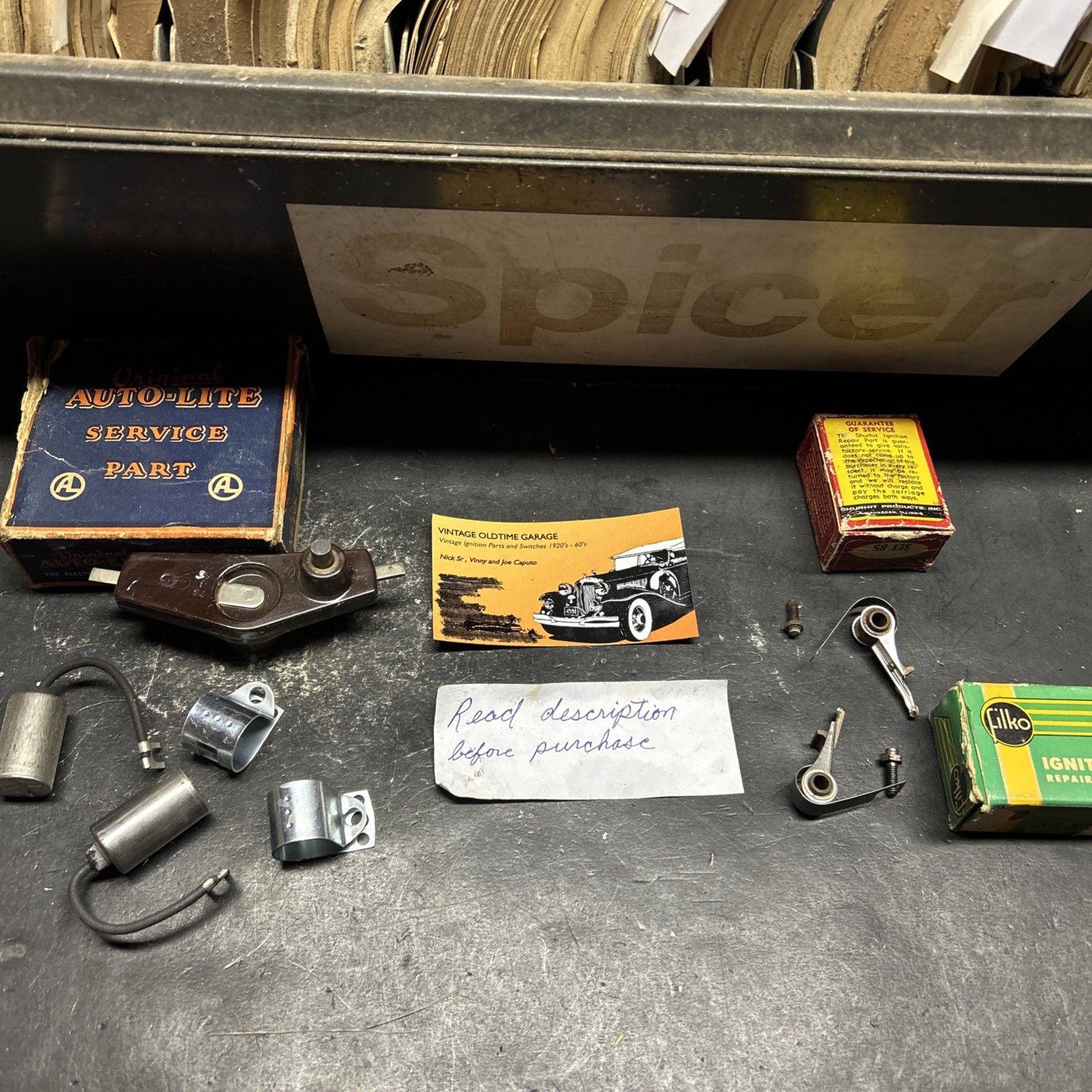 1929 1930 1931 1932 1936 1937 1938 1939 1940 1941 NASH TUNE UP KIT