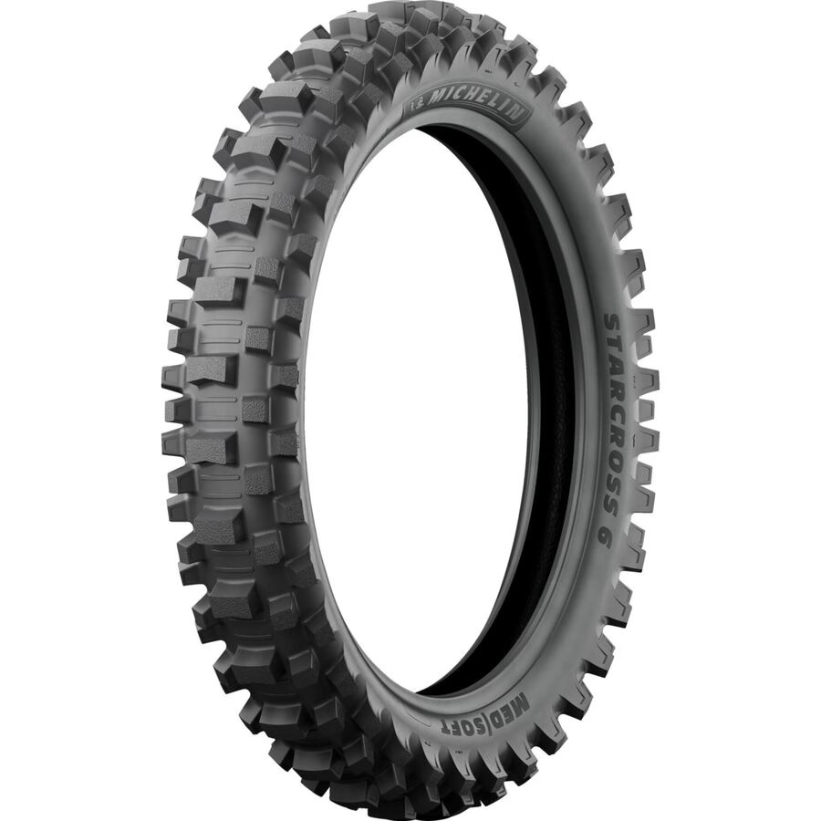 Michelin Starcross 6 Medium Soft Rear Tire - 120/80-19 51903