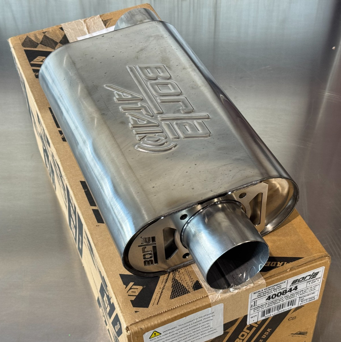 Borla 400844 ATAK Crate Muffler 3\