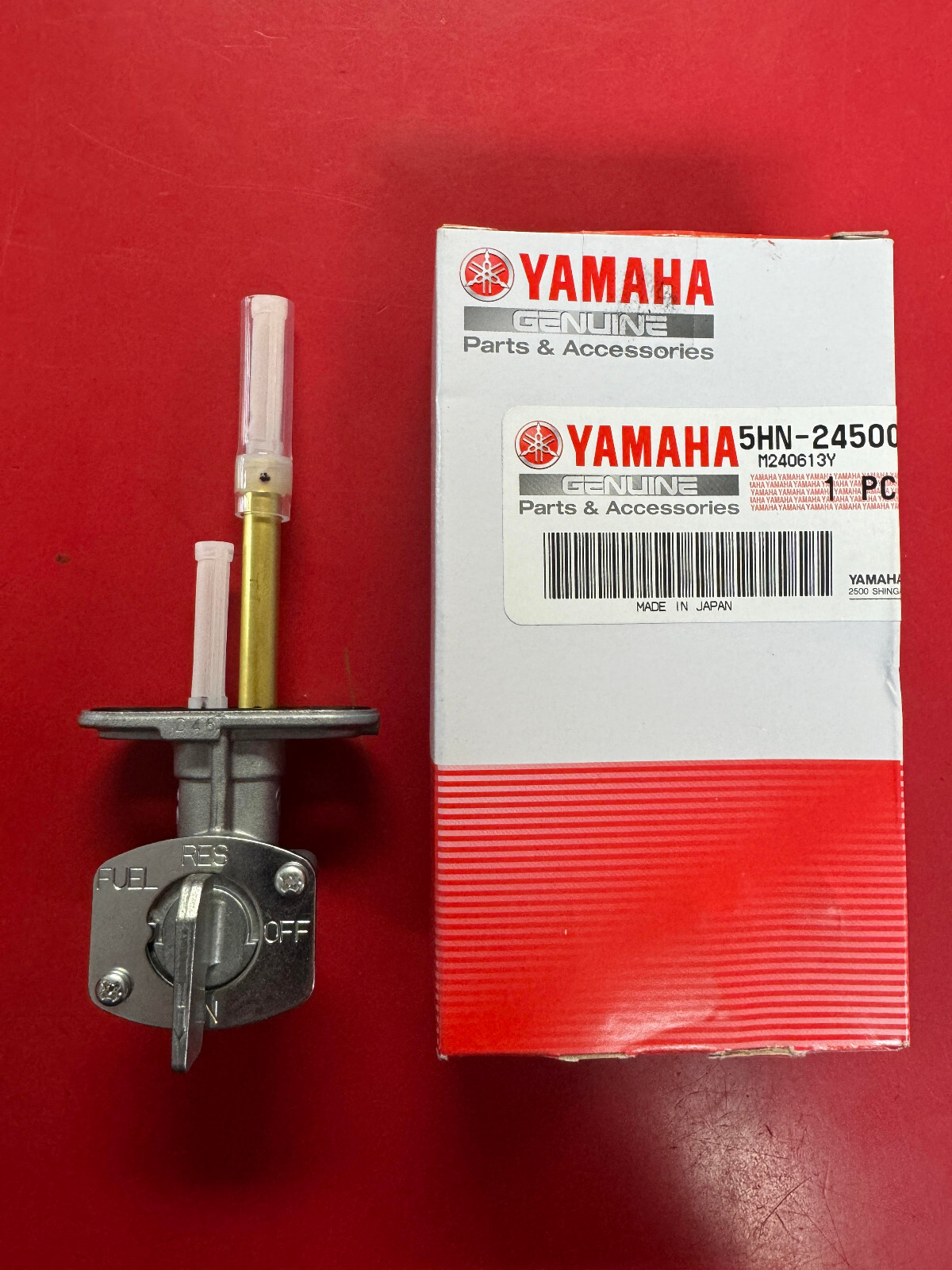 Yamaha OEM New 2000 - 2007 TT-R90 TTR 90 TT-R 90 E Fuel Petcock ON Off Valve Gas