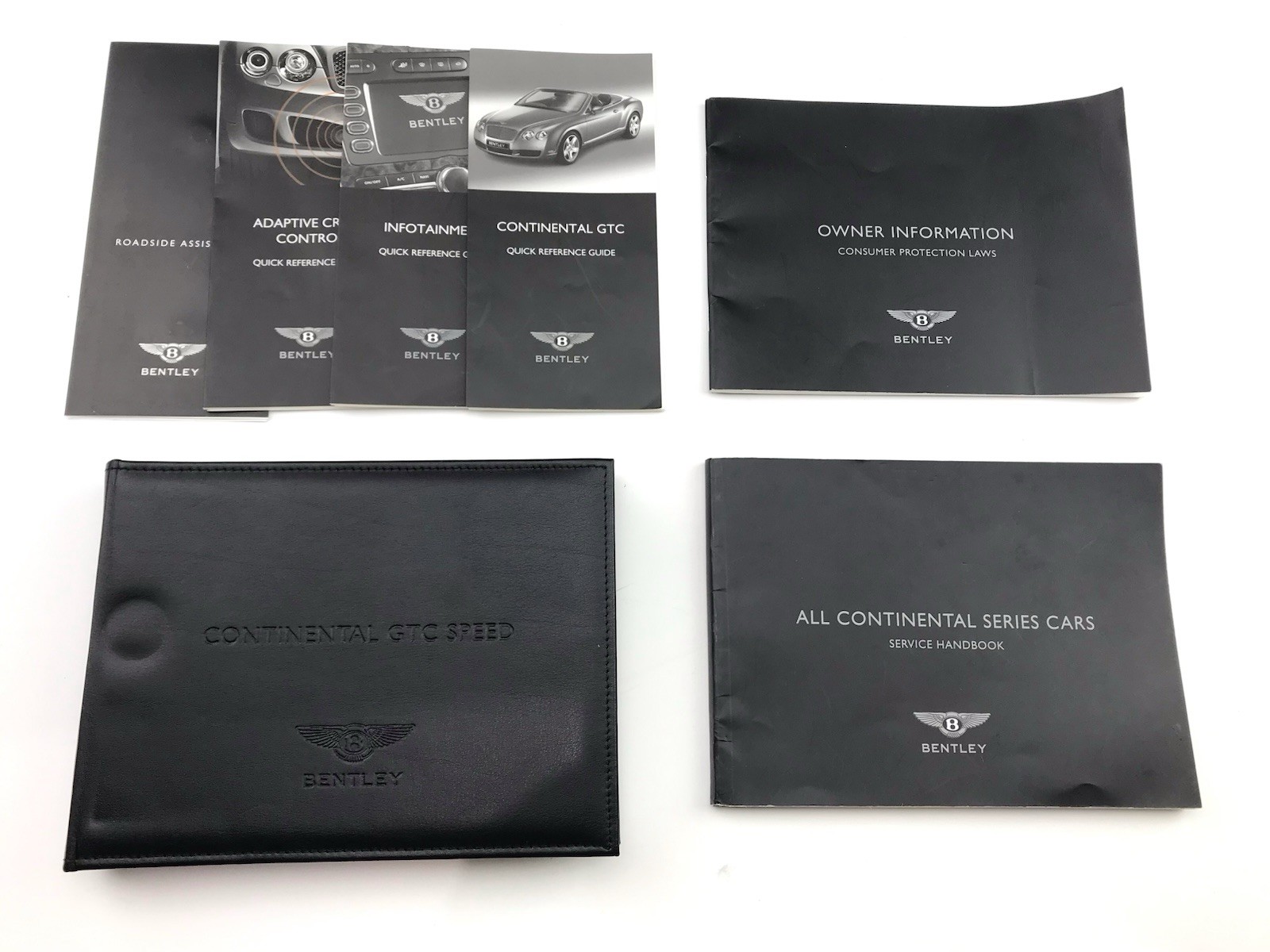2010 BENTLEY CONTINENTAL GTC SPEED OWNERS MANUALS OEM CONVERTIBLE 2009 2011