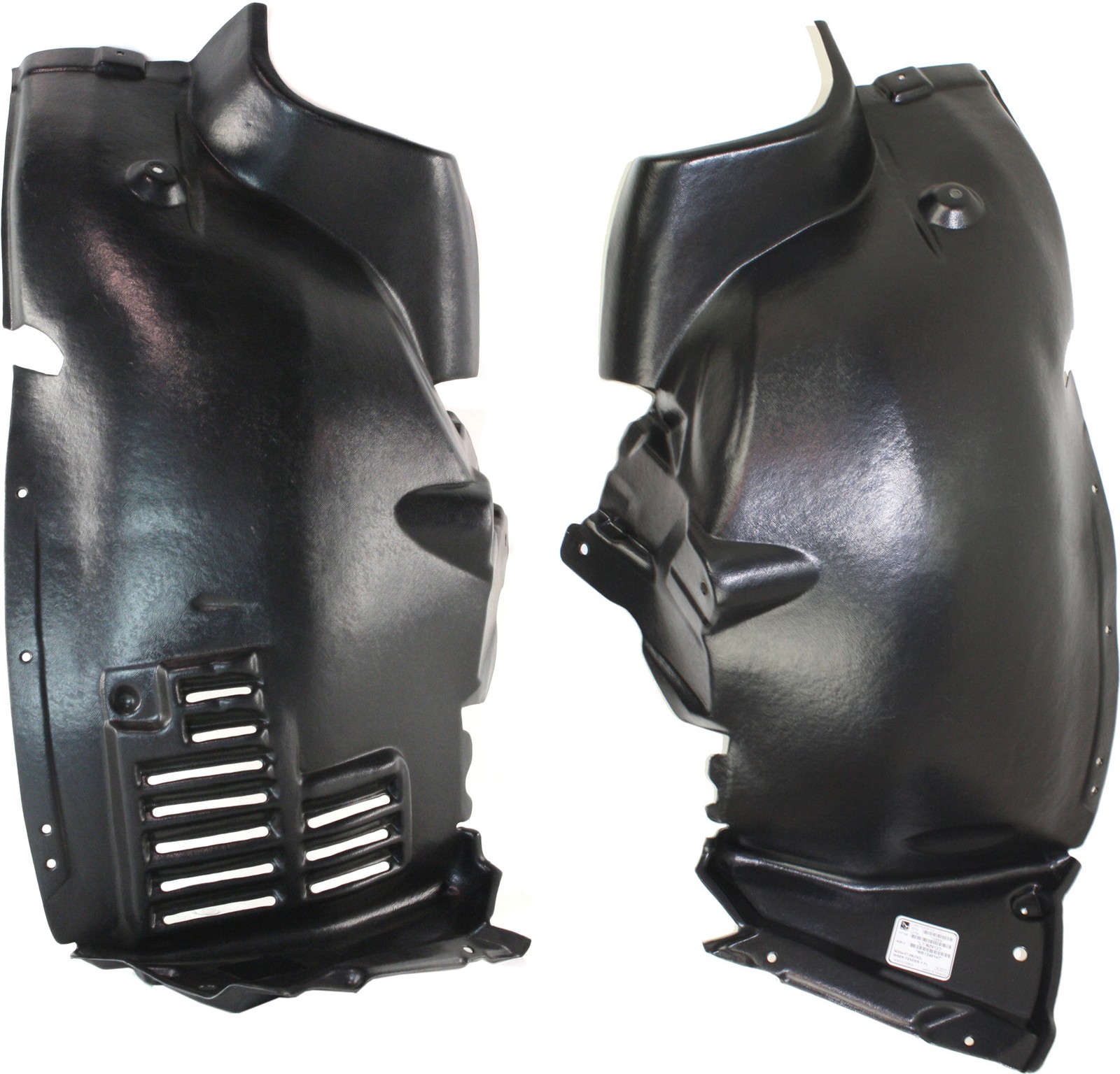 For 2008-2015 C63 AMG Fender Liner Front Plastic SET PAIR