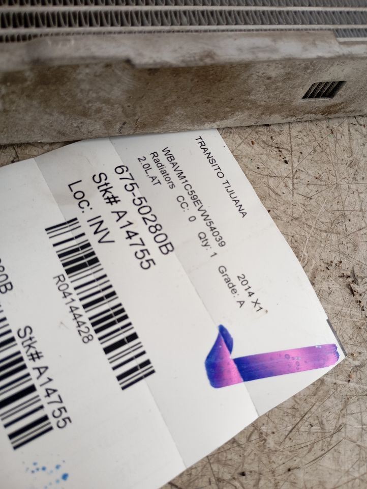 Radiator Rdstr sDrive35i Fits 09-16 BMW Z4 4144428
