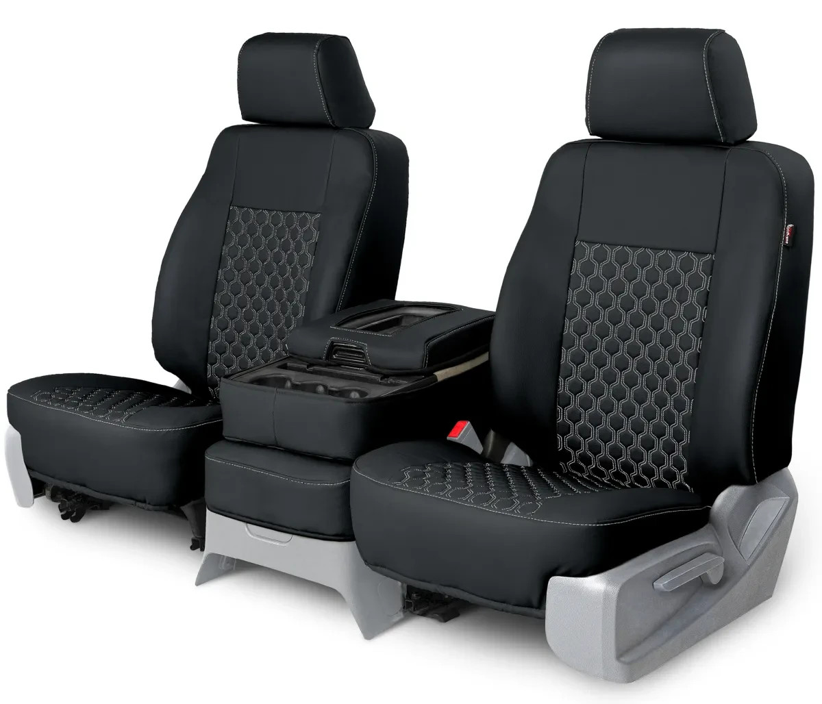 Seat Covers for 2006-2011 Honda Civic Hybrid Full Set Leatherette Custom Fit