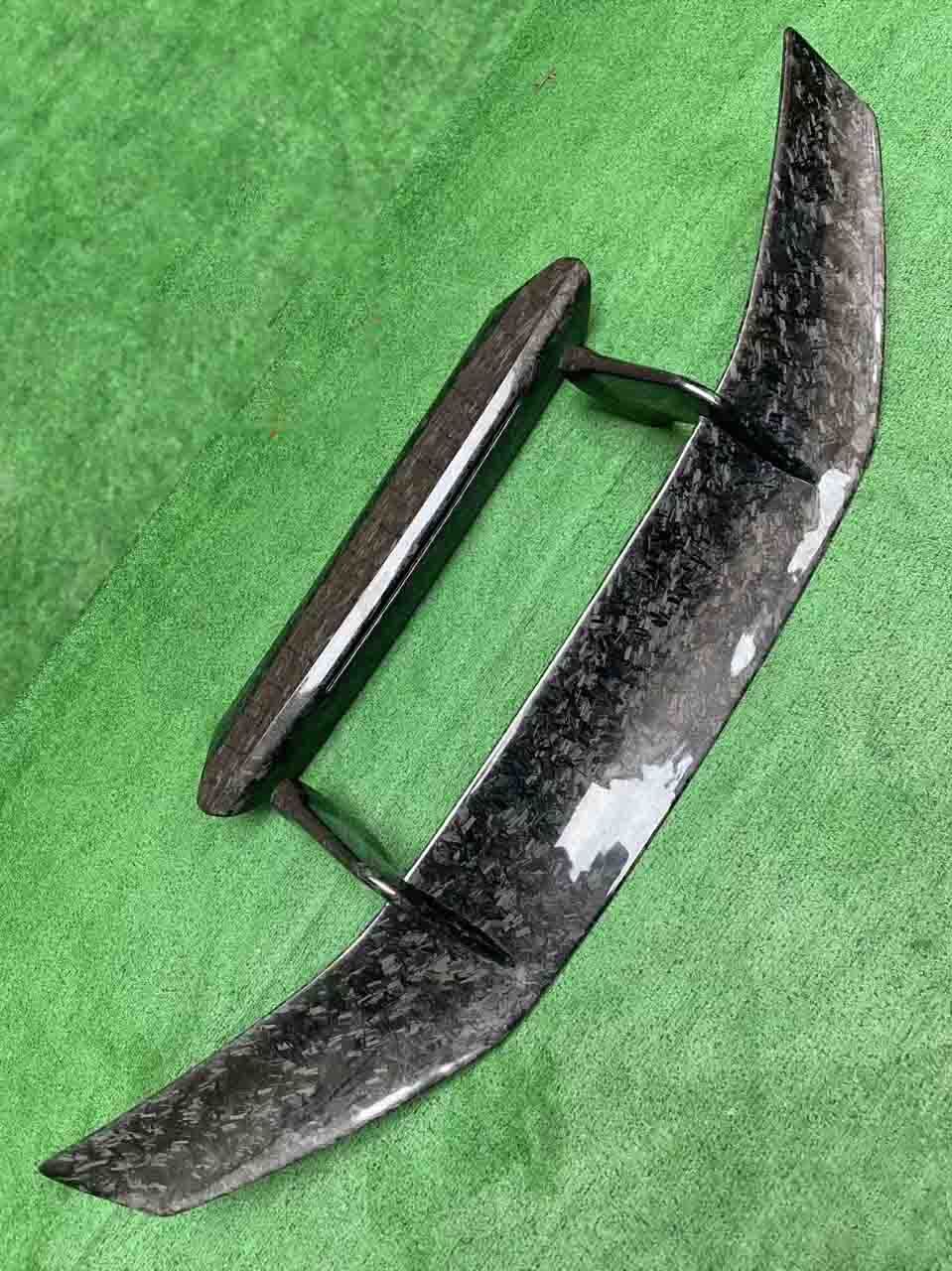 Forge Carbon Fiber Rear Trunk Spoiler Wing For Lamborghini Huracan LP580 LP610 Forge Carbon Fiber Rear Trunk Spoiler Wing For Lamborghini Huracan LP580 LP610
