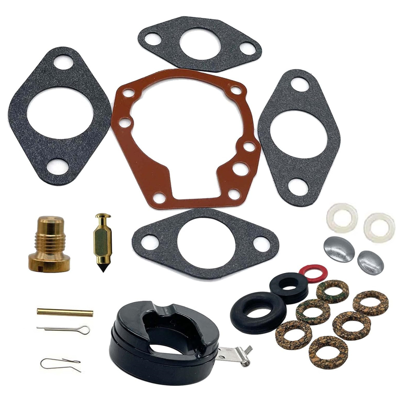 Fits Johnson Evinrude Outboard Carb Kit with Float 439071 BRP/OMC Carburetor