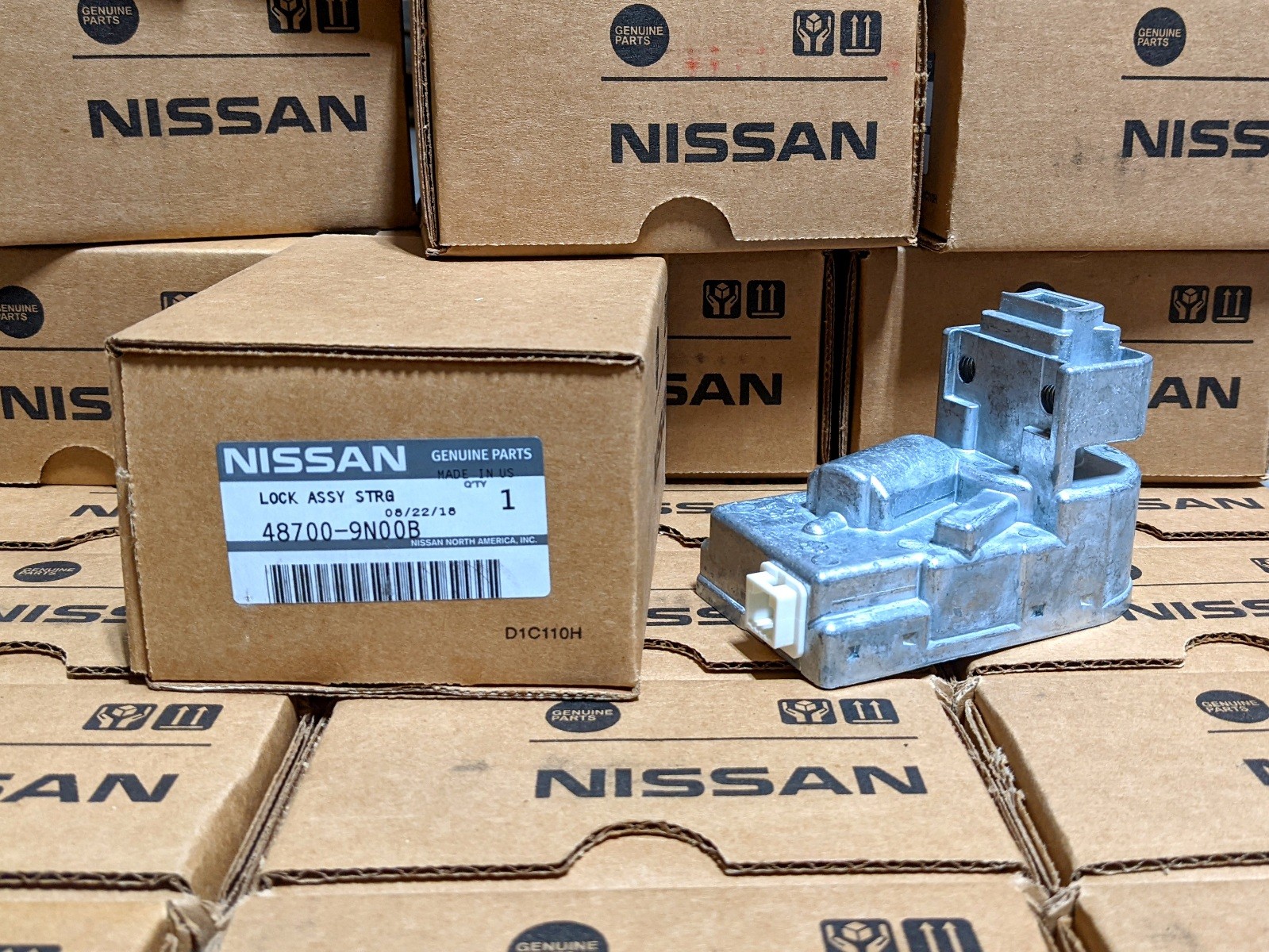 OEM Nissan Altima, Maxima, Murano, GT-R & 370Z Steering Lock 48700-9N00B