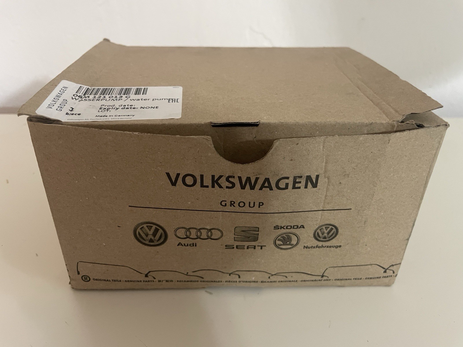 OE AUDI WATER PUMP 06M121013G/ W GASKT 24-25 AUDI A6 A8 Q7 Q8 S4 SQ5 3.0L NEW OE AUDI WATER PUMP 06M121013G/ W GASKT 24-25 AUDI A6 A8 Q7 Q8 S4 SQ5 3.0L NEW