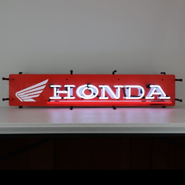 Honda Motorcycle Wall Mount Colorful Junior Neon Sign Neonetics 33\
