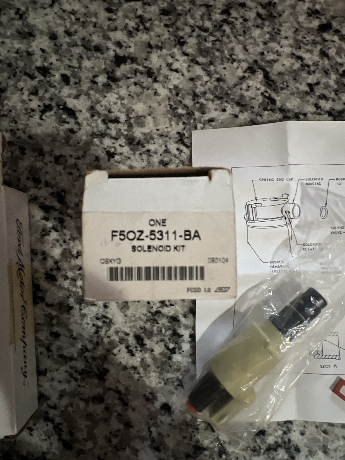 Genuine Ford Solenoid Assembly F5OZ-5311-BA Genuine Ford Solenoid Assembly F5OZ-5311-BA