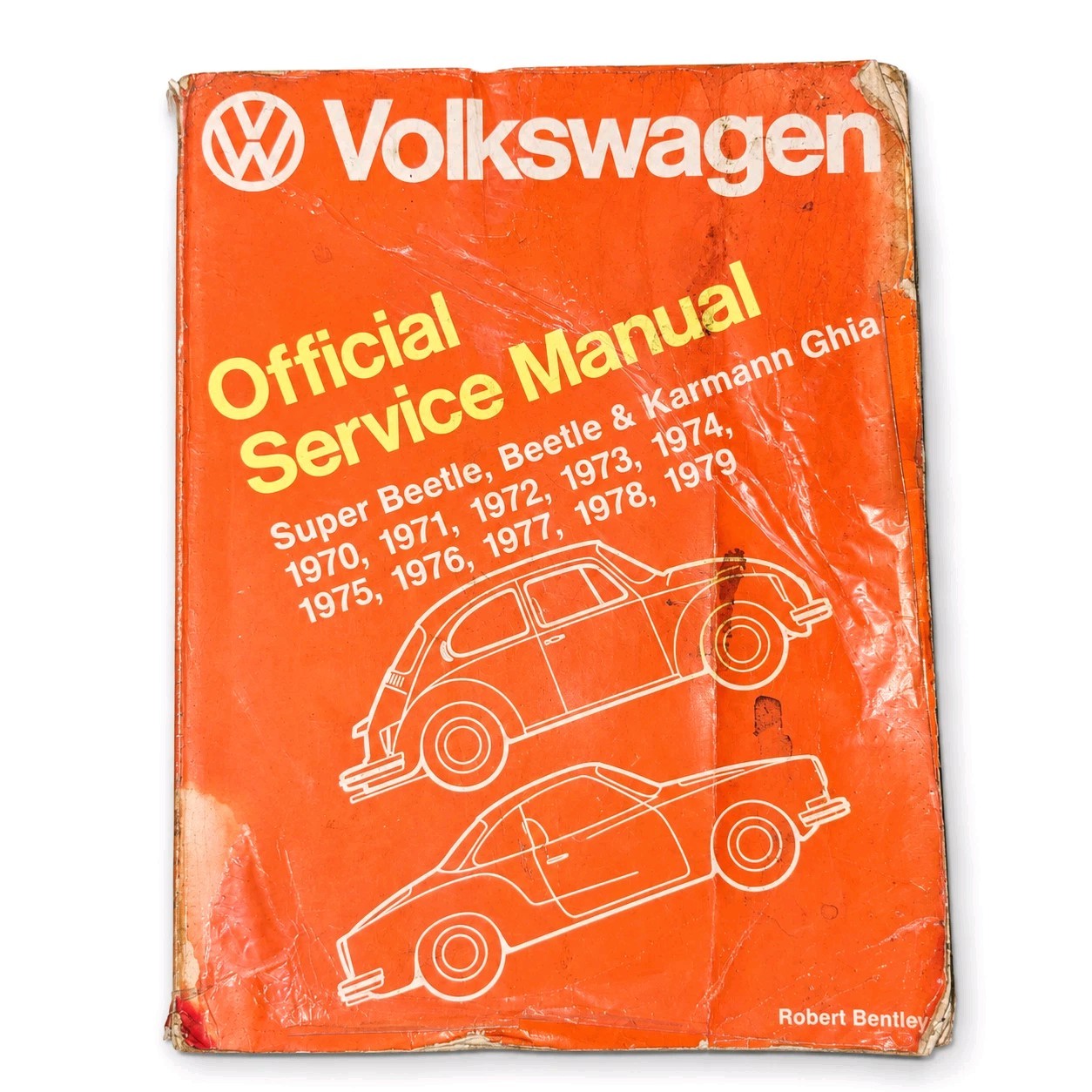 Volkswagen Official Service Manual Type 1 Beetle Super Beetle Karmann Ghia 70-79