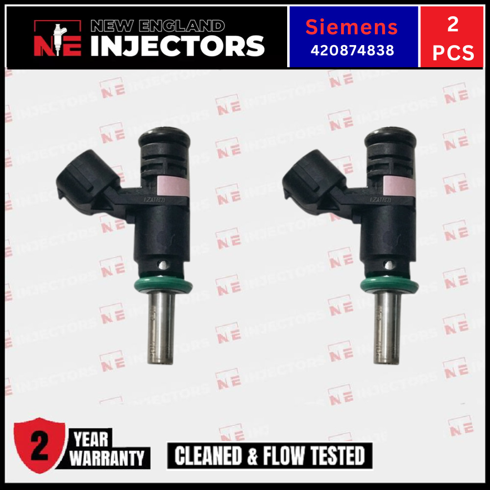 OEM Siemens 420874838 Fuel Injectors Set of 2 for 10-21 Can-Am Outlander Rebuilt
