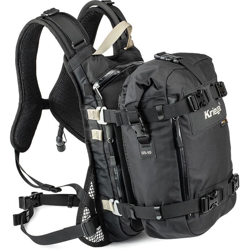 Kriega US 10 Drypack Tank/Tail Bag Waterproof Universal Fitment Removable Liner
