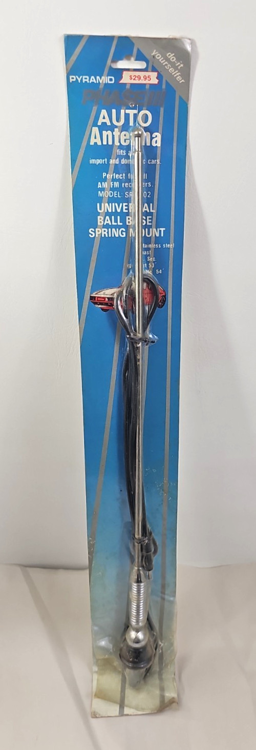 Vintage NOS Auto Antenna ~ Pyrimid Vintage NOS Auto Antenna ~ Pyrimid