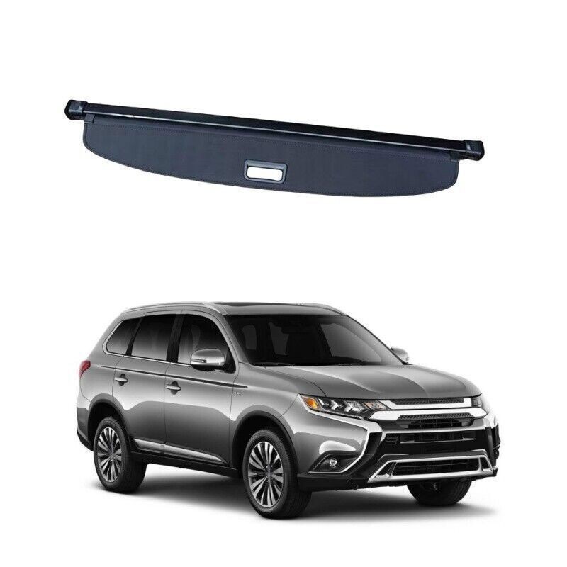 Leather Rear Trunk Shade Retractable Cargo Cover Fits For Mitsubishi Outlander
