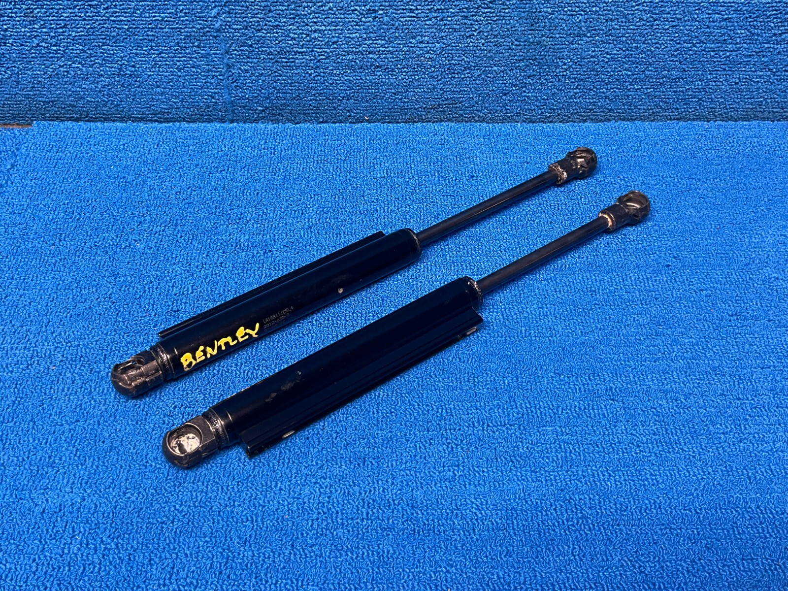 2005 - 2010 BENTLEY CONTINENTAL GTC FRONT HOOD LEFT & RIGHT LIFT STRUT SET OEM