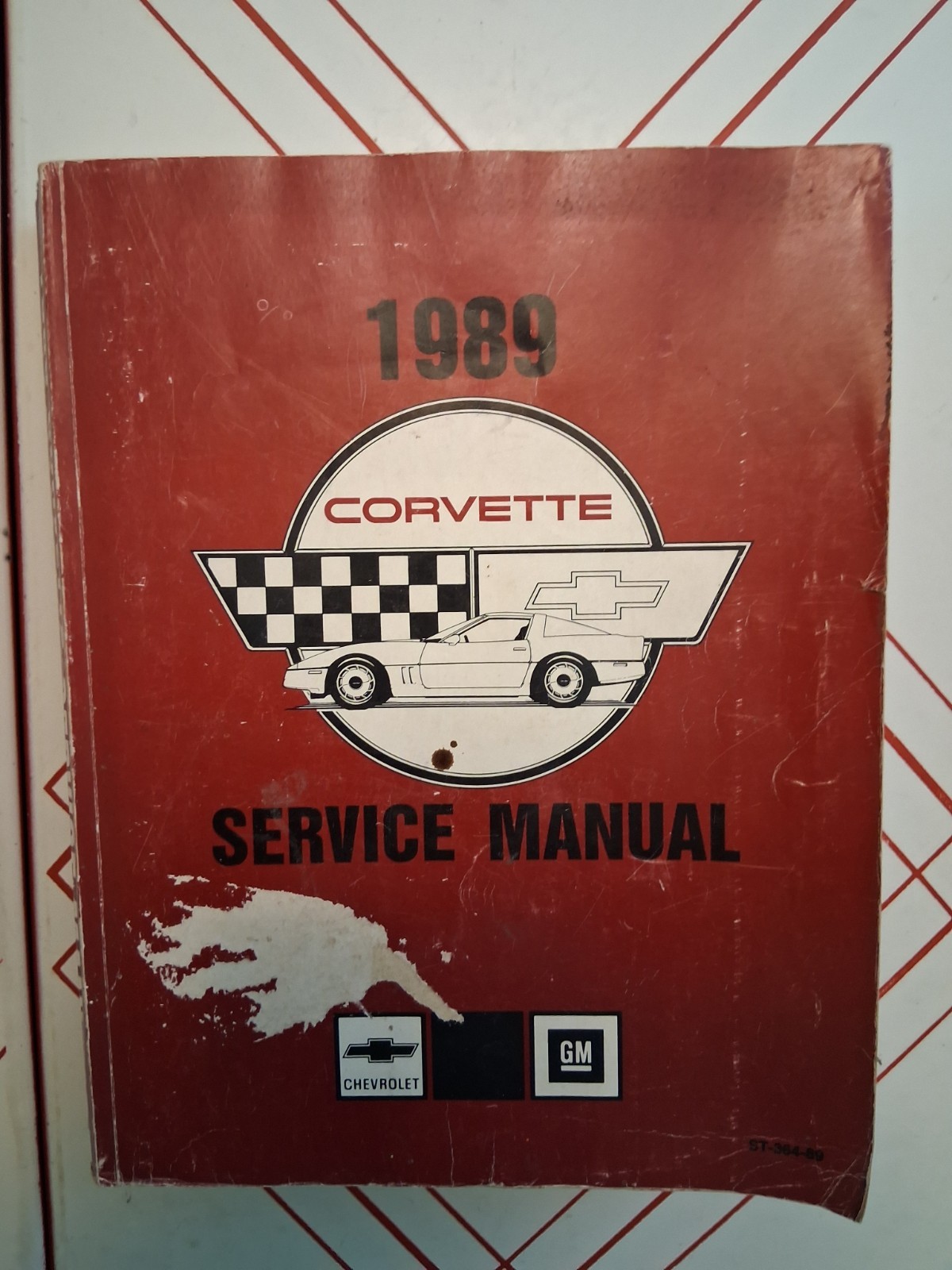 Vintage 1989 Corvette Service Manual Chevrolet Book No Pages Missing. Vintage 1989 Corvette Service Manual Chevrolet Book No Pages Missing.