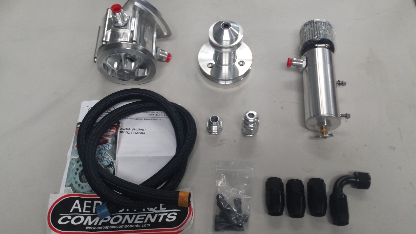 Vacuum Pump Kit Big Block Ford (Aerospace Components) Vacuum Pump Kit Big Block Ford (Aerospace Components)
