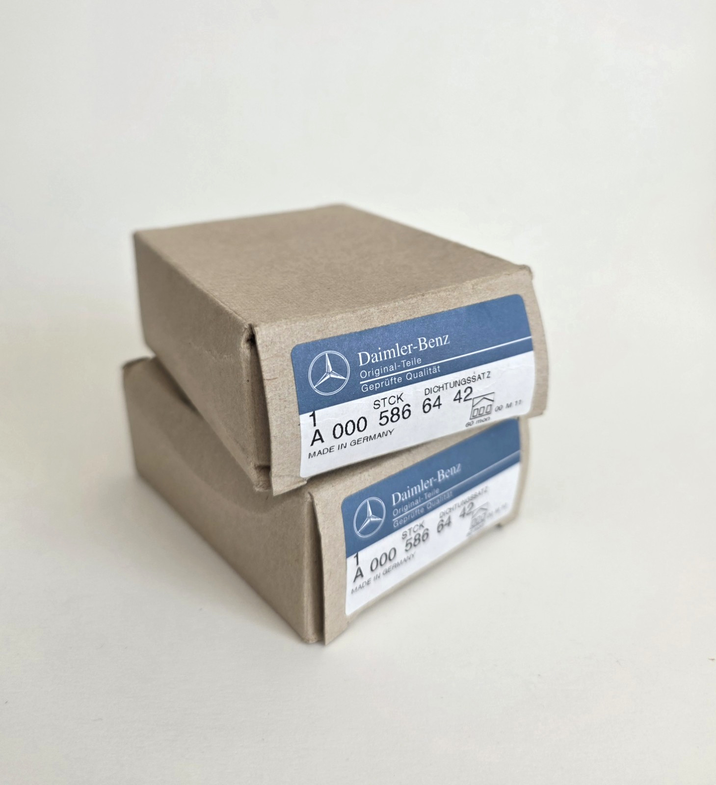 Set of (2) NOS Mercedes Benz ATE Brake Caliper Repair Kits A 000 586 64 42 NIB