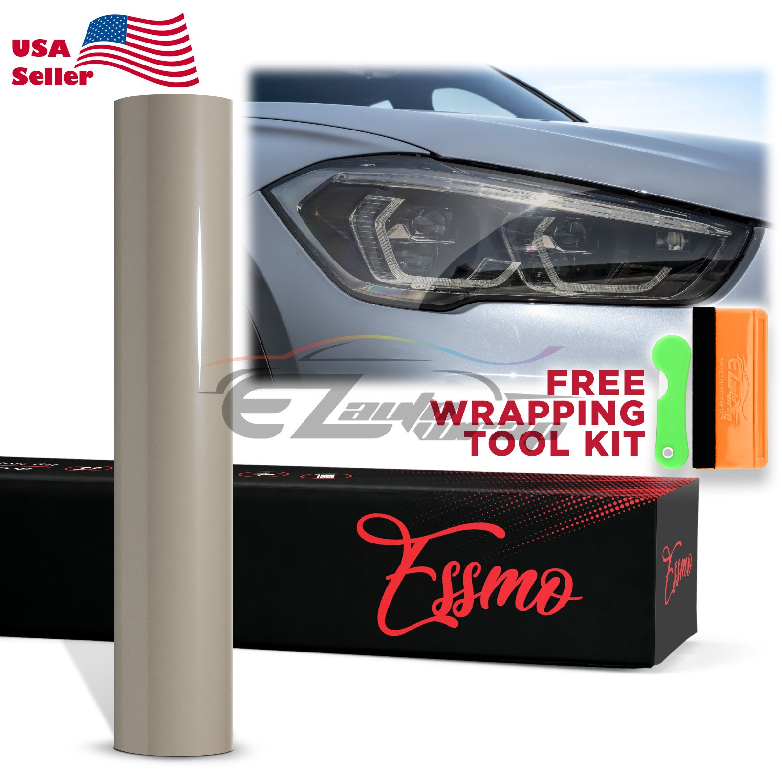 Headlight TPU Tint Light Smoke Gloss PPF Protection Film Taillight Car Vinyl Fog