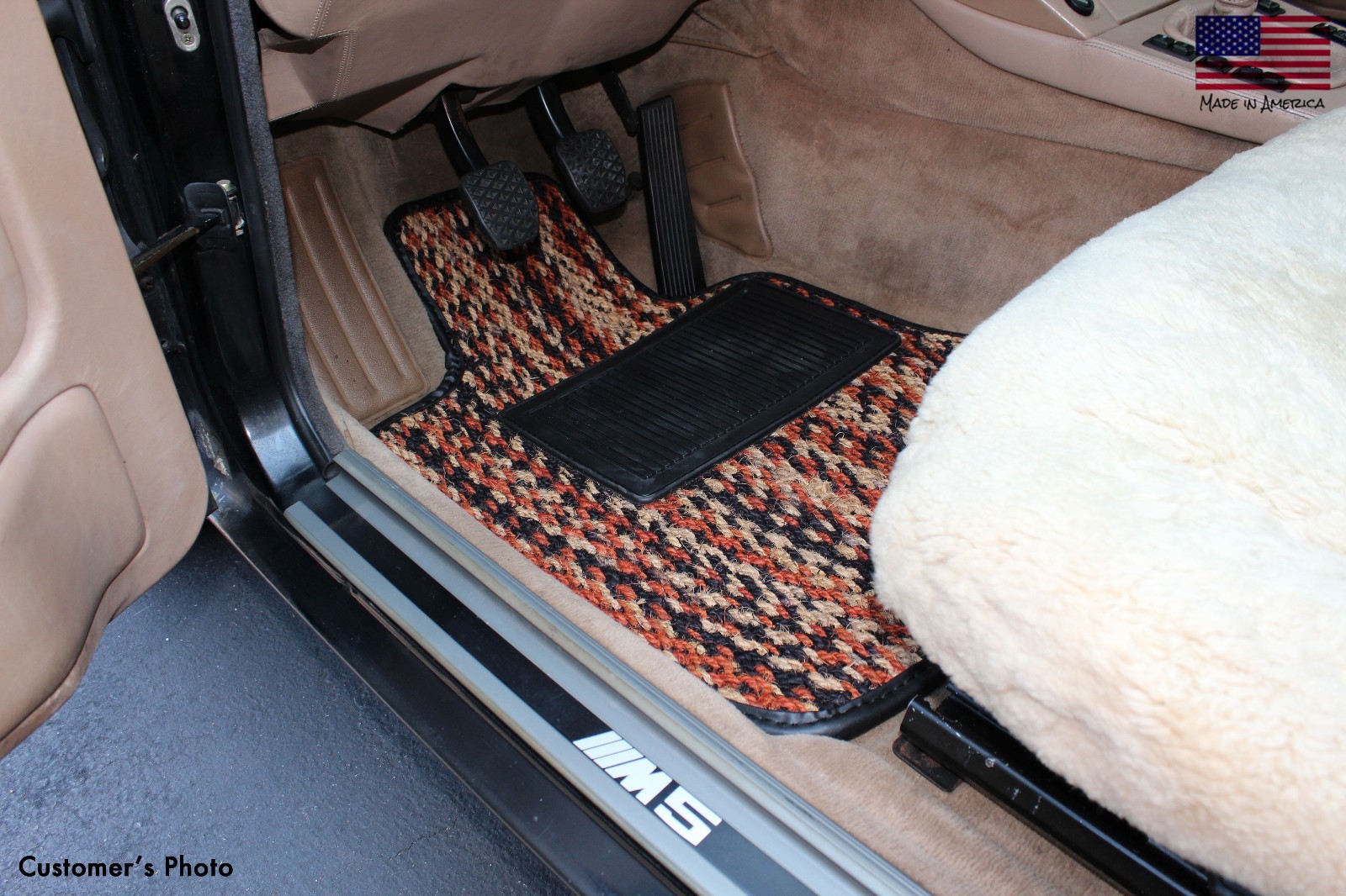 BMW 5 Series E34 1987-1996 Custom Car Floor Mats CocoMats 2 Piece Set BMW 5 Series E34 1987-1996 Custom Car Floor Mats CocoMats 2 Piece Set