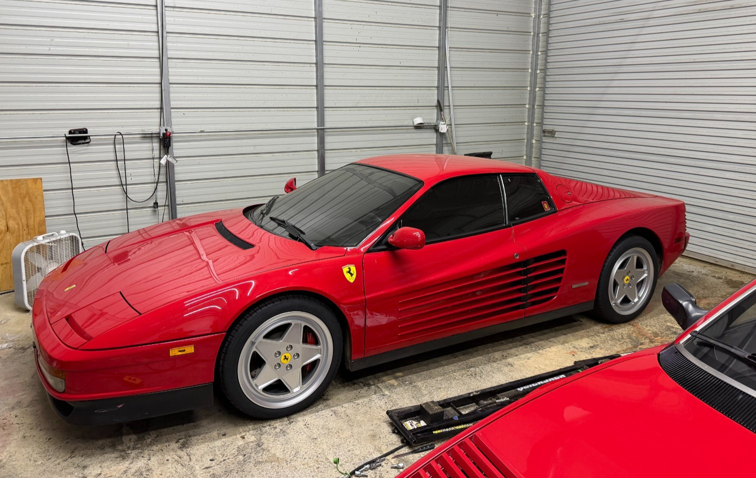 FERRARI TESTAROSSA WHEEL TIRE PACKAGE MICHELIN NEW  18\